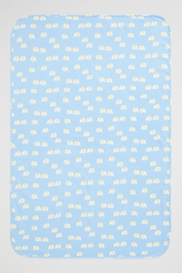 Elephant Stretchy Wrap  Water Blue  hi-res