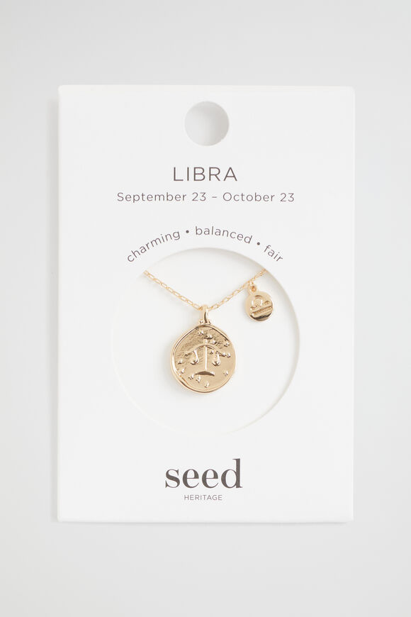 Zodiac Necklace  Libra  hi-res