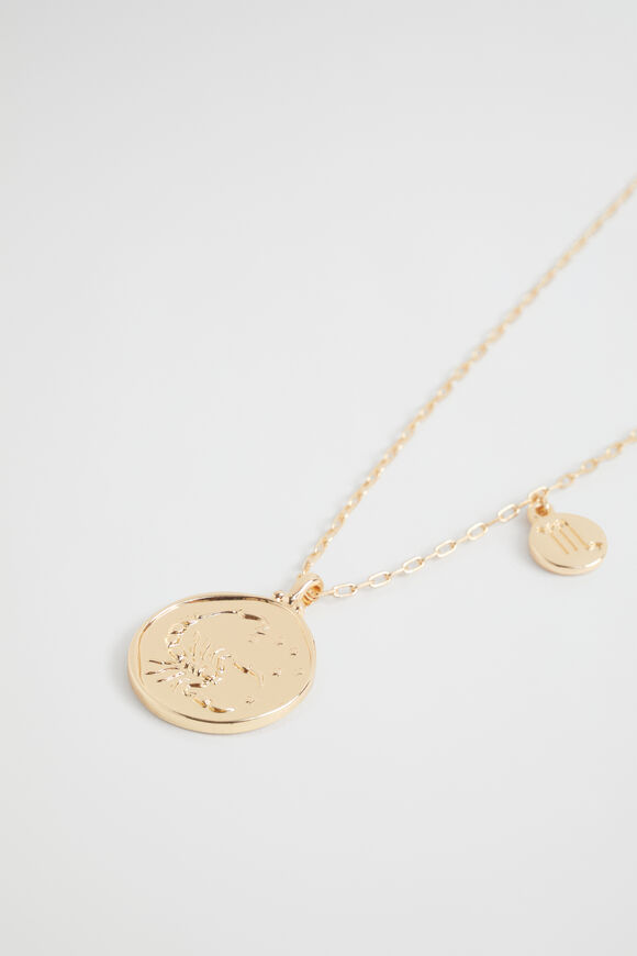 Zodiac Necklace  Scorpio  hi-res