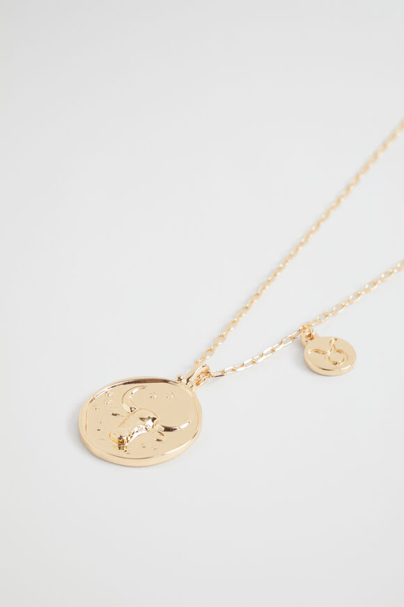 Zodiac Necklace  Taurus  hi-res