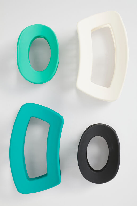 Oval Claw Pack  Deep Teal  hi-res