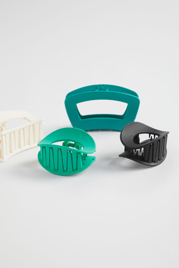 Oval Claw Pack  Deep Teal  hi-res