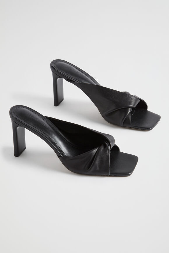 Flora Twist Heel  Black  hi-res