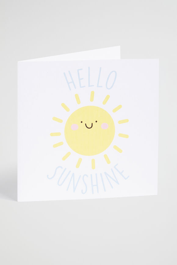 Hello Sunshine Card  Multi  hi-res