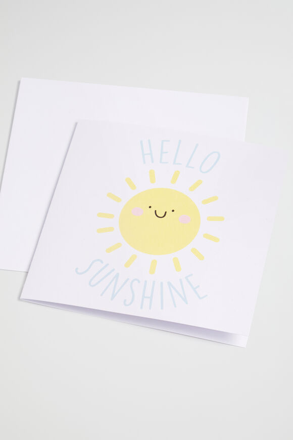 Hello Sunshine Card  Multi  hi-res