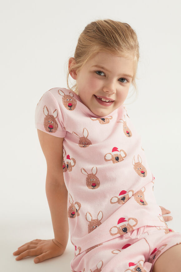 Christmas Pyjama  Dusty Rose  hi-res