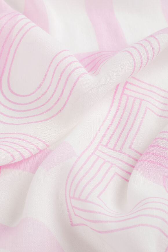 Logo Summer Scarf  Soft Orchid Logo  hi-res