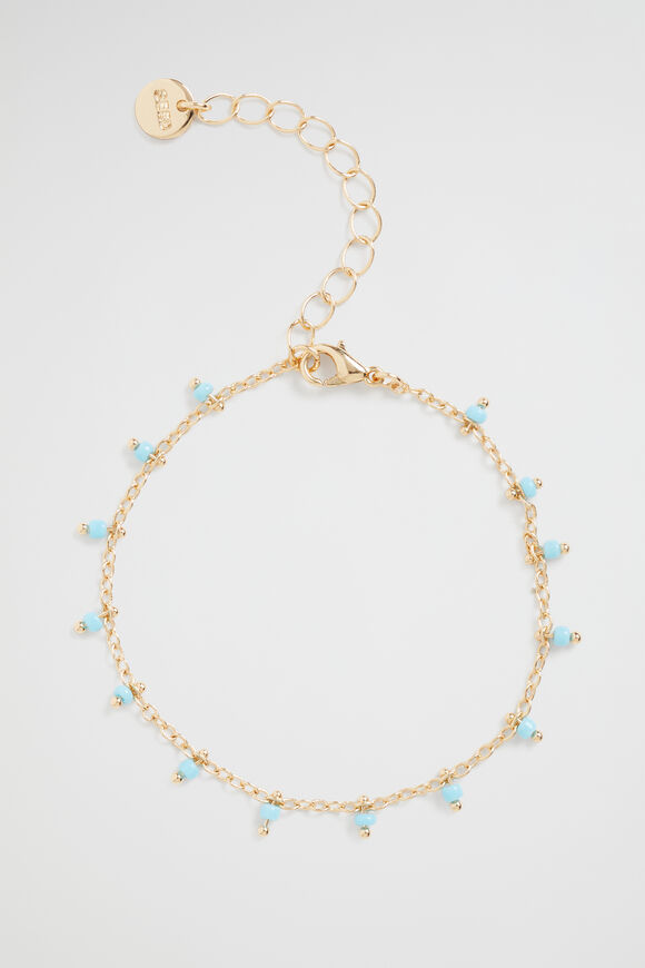 Bead Dangle Bracelet  Bluebell  hi-res