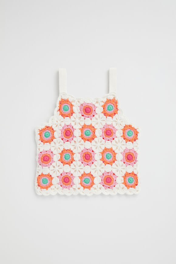 Crochet Cami  Multi  hi-res