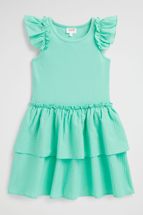 Splice Tank Dress  Spearmint  hi-res