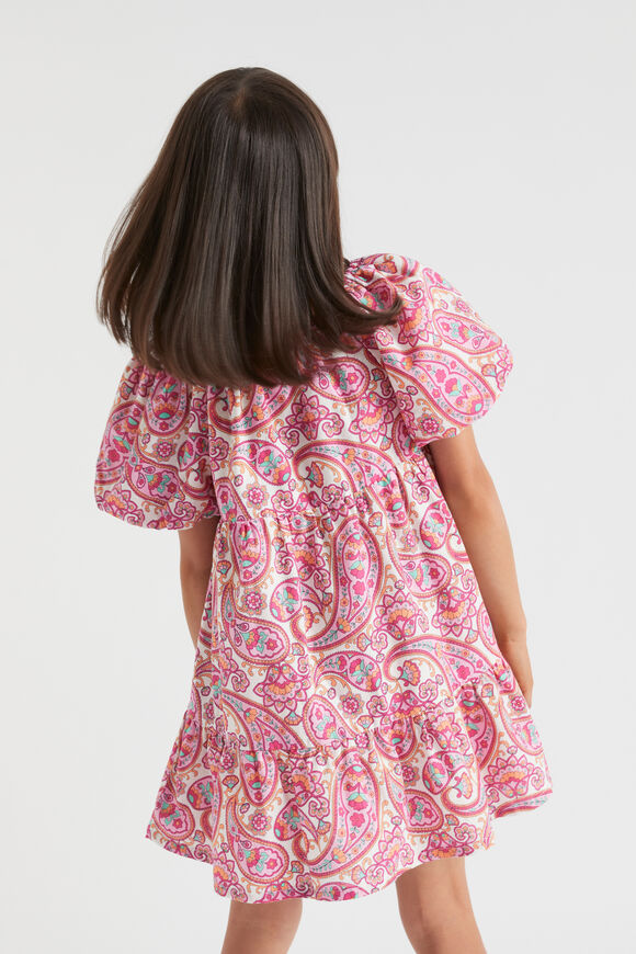 Paisley Dress  Fuchsia  hi-res