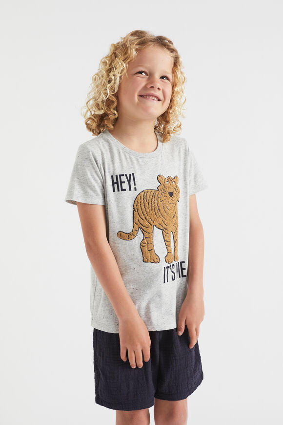 Tiger Tee  Cloudy Marle  hi-res
