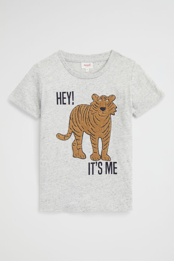 Tiger Tee  Cloudy Marle  hi-res