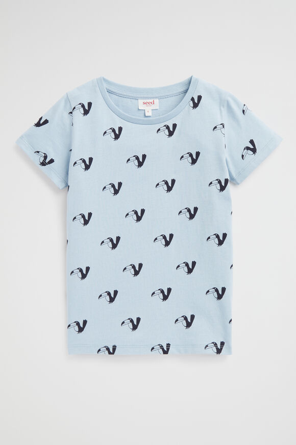 Bird Tee  Pale Blue  hi-res