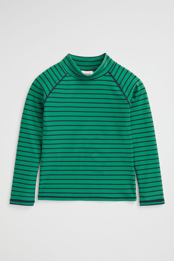 Stripe Rashvest  Palm Green  hi-res