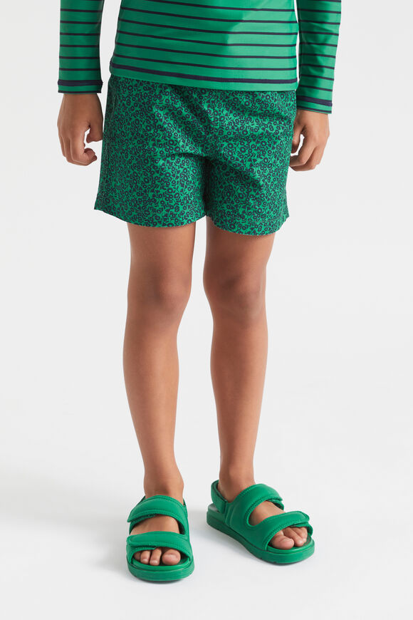 Ditsy Boardshort  Palm Green  hi-res