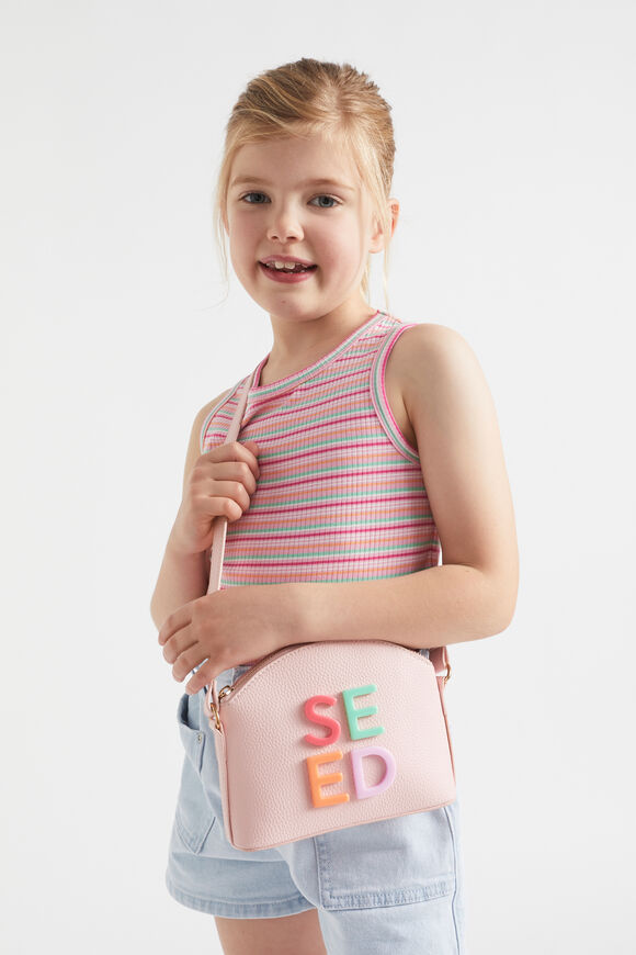 Seed Acrylic Crescent Bag  Multi  hi-res