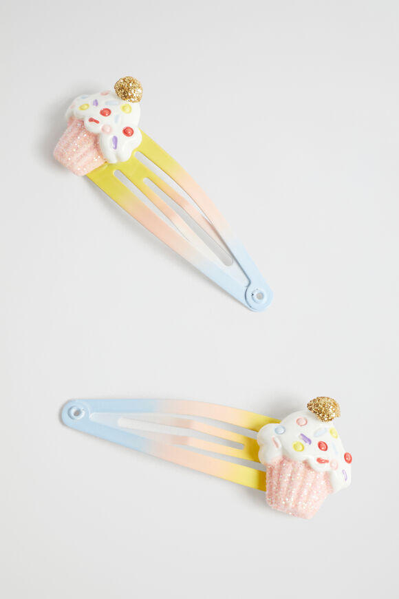 Cupcake Clips  Multi  hi-res