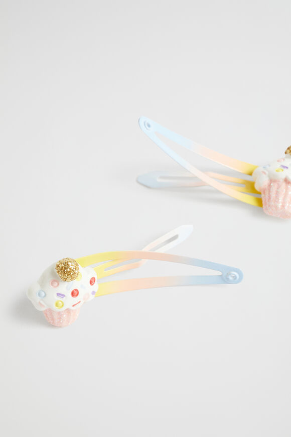 Cupcake Clips  Multi  hi-res