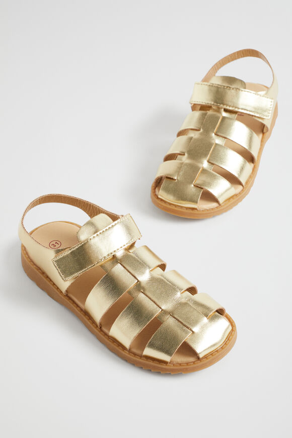 Fisherman Sandal  Gold  hi-res