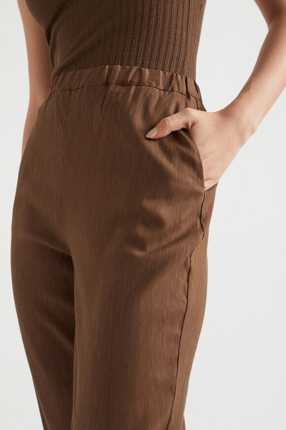 Slim Leg Pant  Pecan Brown  hi-res