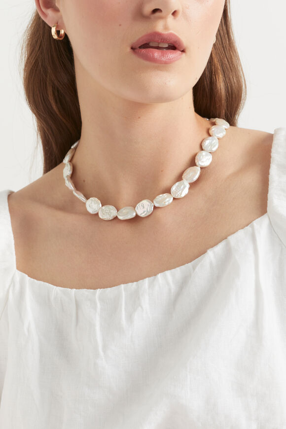 Large Pearl Necklace  Pearl  hi-res