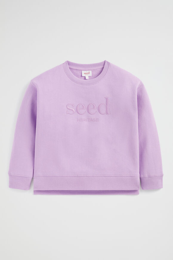 Core Logo Sweat  Lilac  hi-res