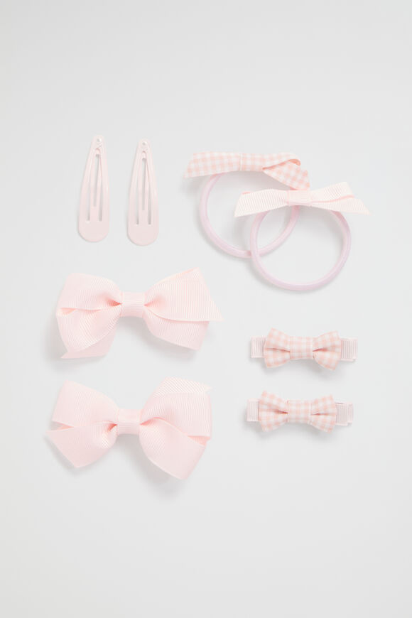 School Hair Pack  Pink  hi-res