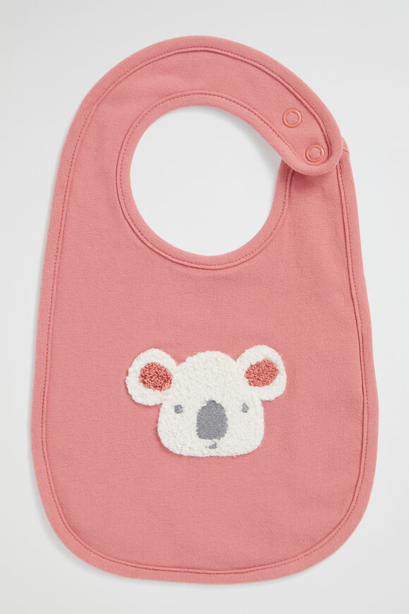 Koala Bib  Desert Rose  hi-res