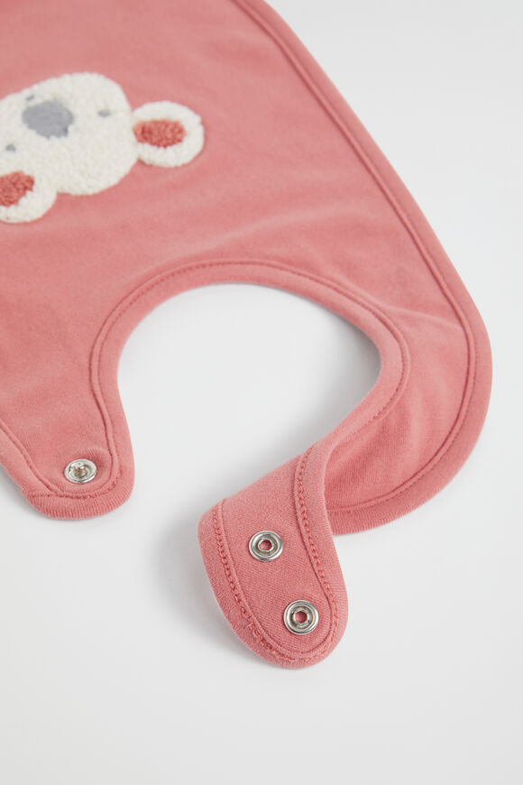 Koala Bib  Desert Rose  hi-res