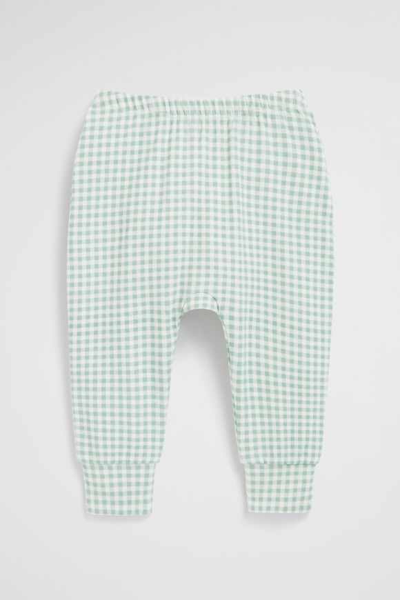 Gingham Legging  Gum Leaf  hi-res