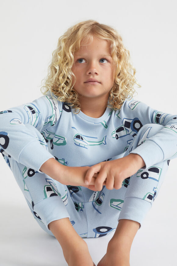 Transport Pyjama  Pale Blue  hi-res