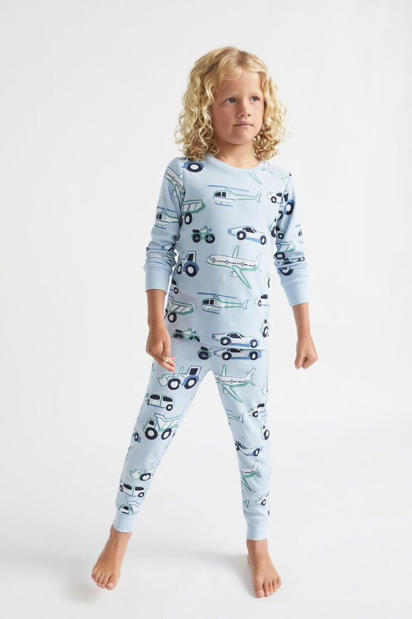 Transport Pyjama  Pale Blue  hi-res