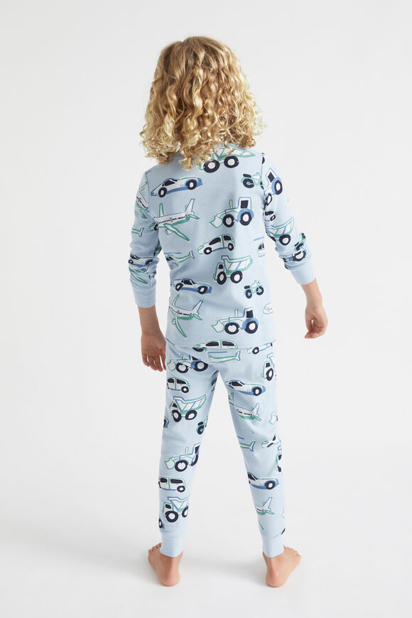 Transport Pyjama  Pale Blue  hi-res
