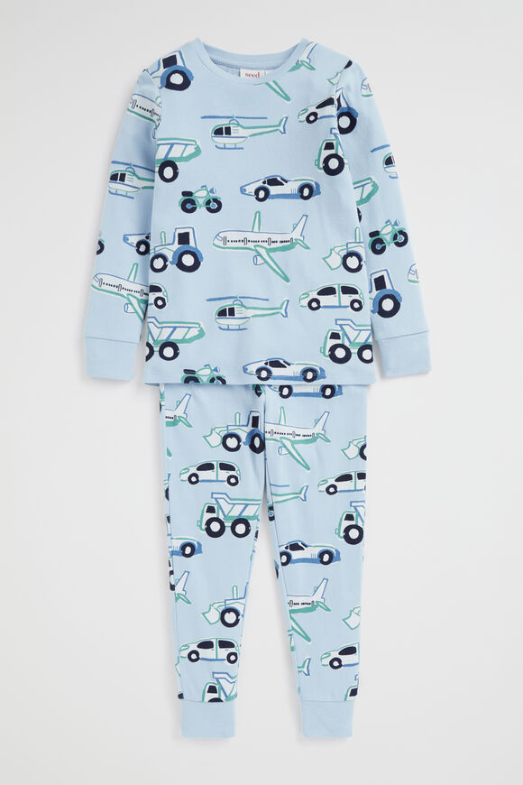 Transport Pyjama  Pale Blue  hi-res