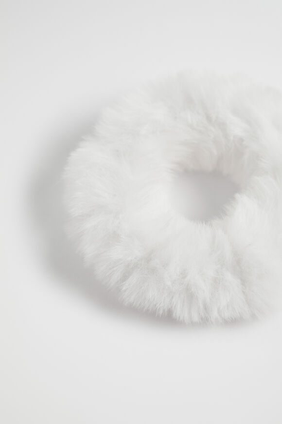 Faux Fur Scrunchie  Canvas  hi-res
