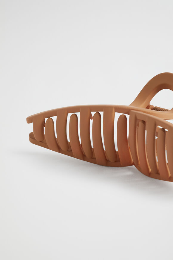 Curved Hair Claw  Deep Brass  hi-res