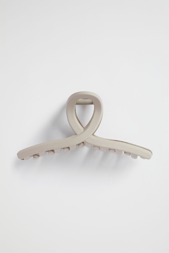 Curved Hair Claw  Light Storm  hi-res