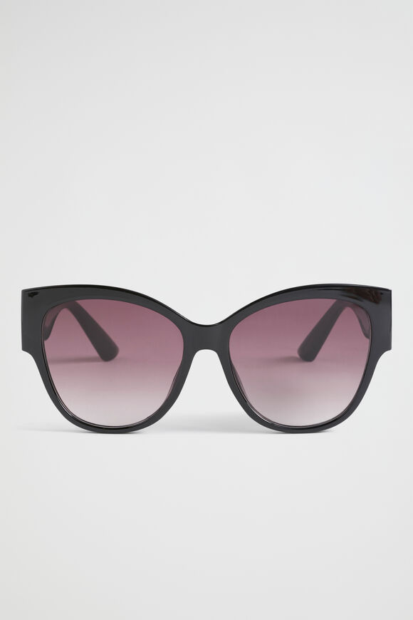 Bella Oversized Sunglasses  Black  hi-res