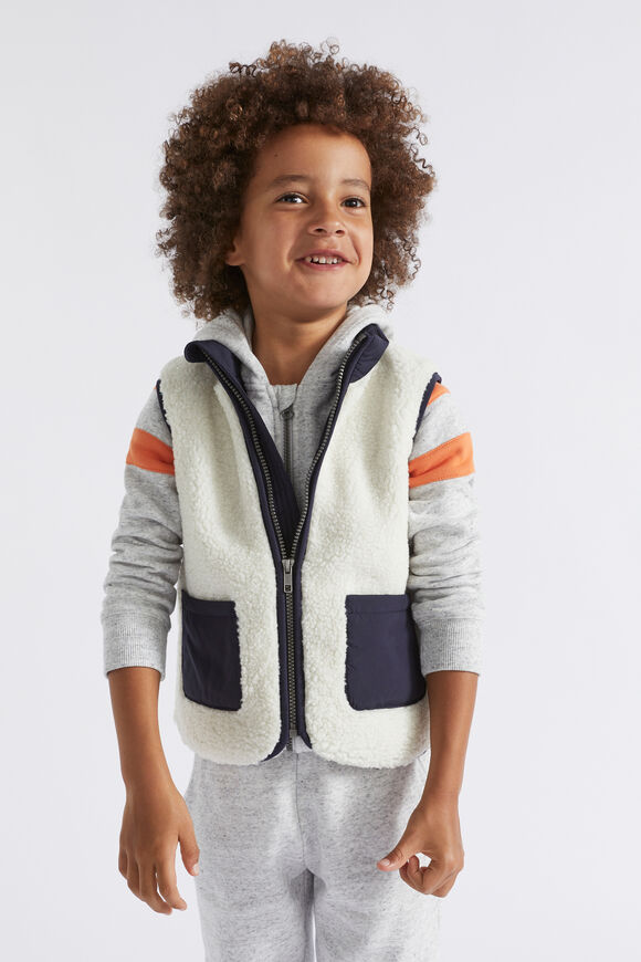 Sherpa Vest  Rich Cream  hi-res