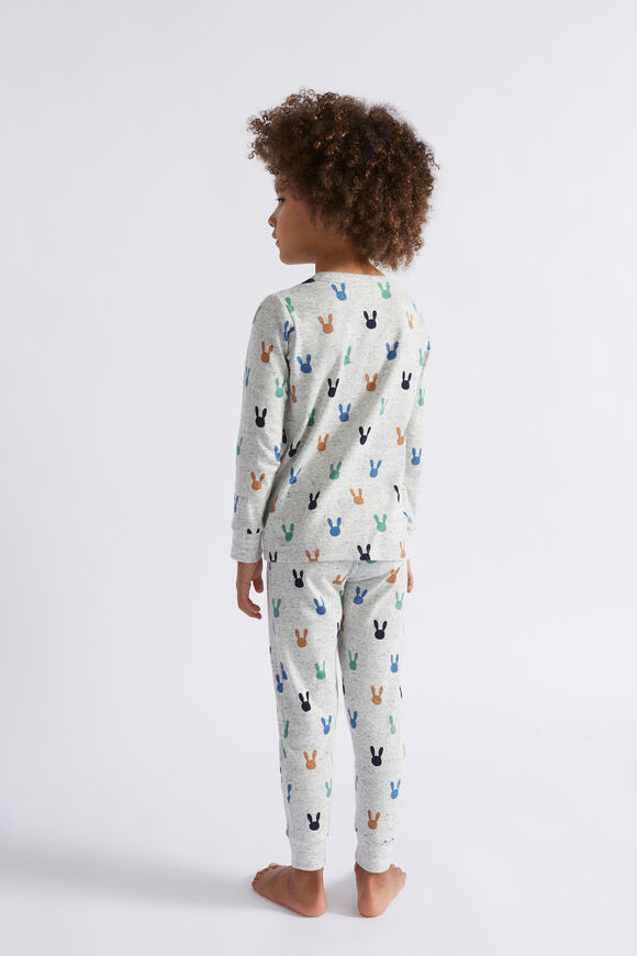 Mini Bunny Pyjama  Cloudy Marle  hi-res