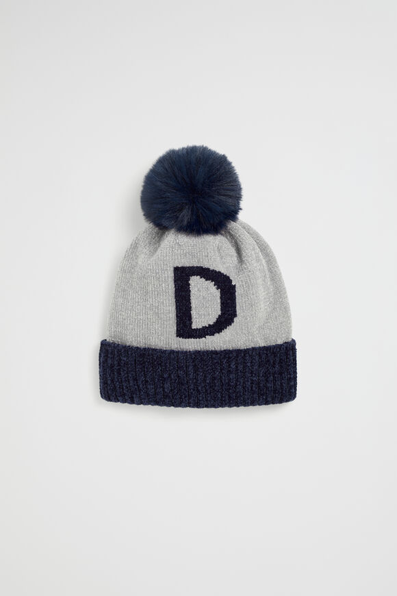 Initial Beanie  D  hi-res