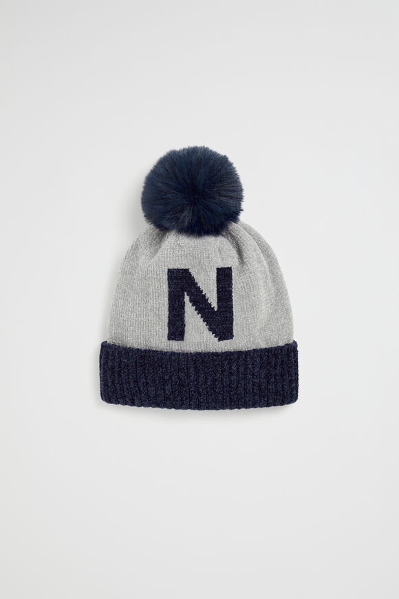 Initial Beanie  N  hi-res