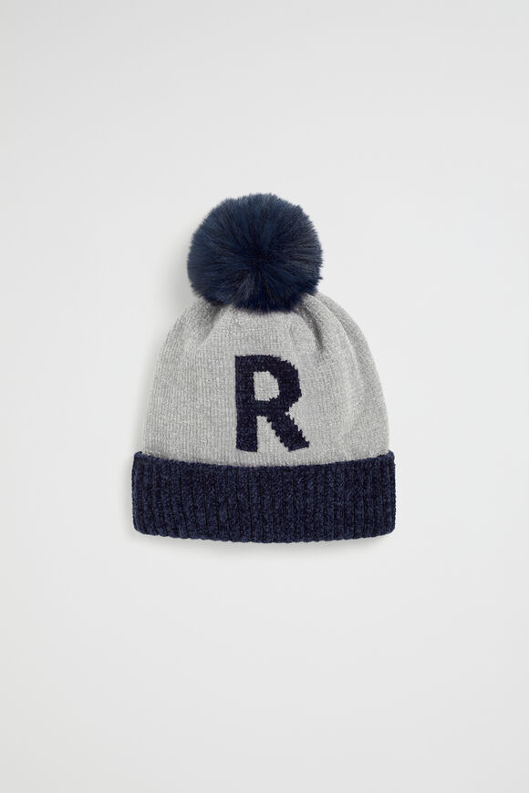 Initial Beanie  R  hi-res
