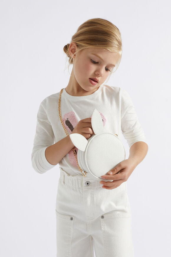 Circle Bunny Bag  Vintage White  hi-res
