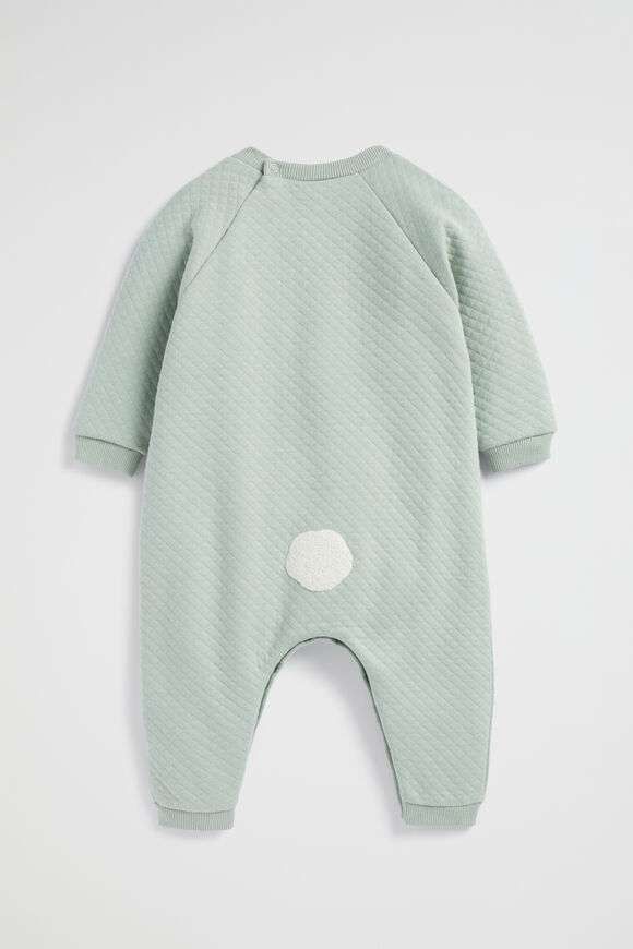 Quilted Bunny Jumpsuit  Sage  hi-res