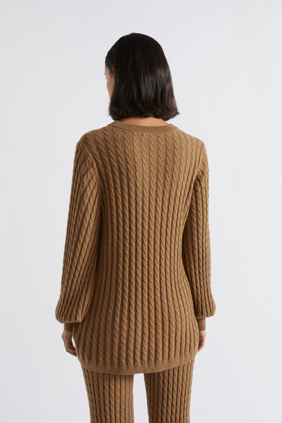 Mini Cable Knit  Deep Brass  hi-res