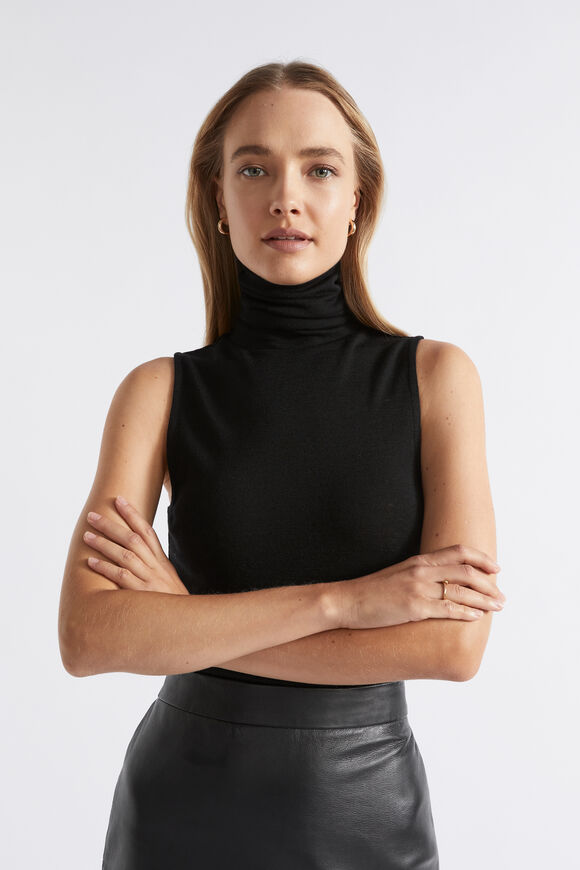 Babywool Tank  Black  hi-res