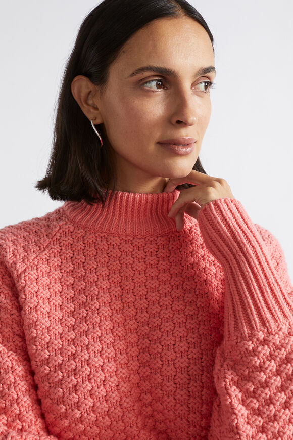 Crosshatch Crop Knit  Primrose  hi-res