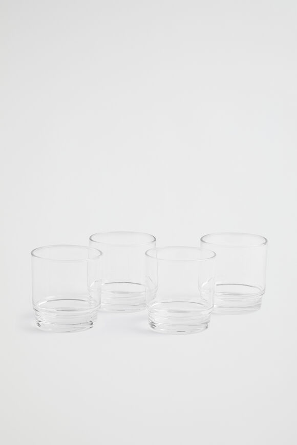 Haim Glasses Set of 4  Clear  hi-res